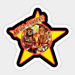 Pre-Explosion Mega Powers Sticker